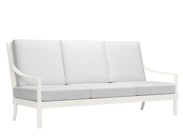 QUADRATL - 3 seater aluminium sofa by JANUS et Cie - view 3